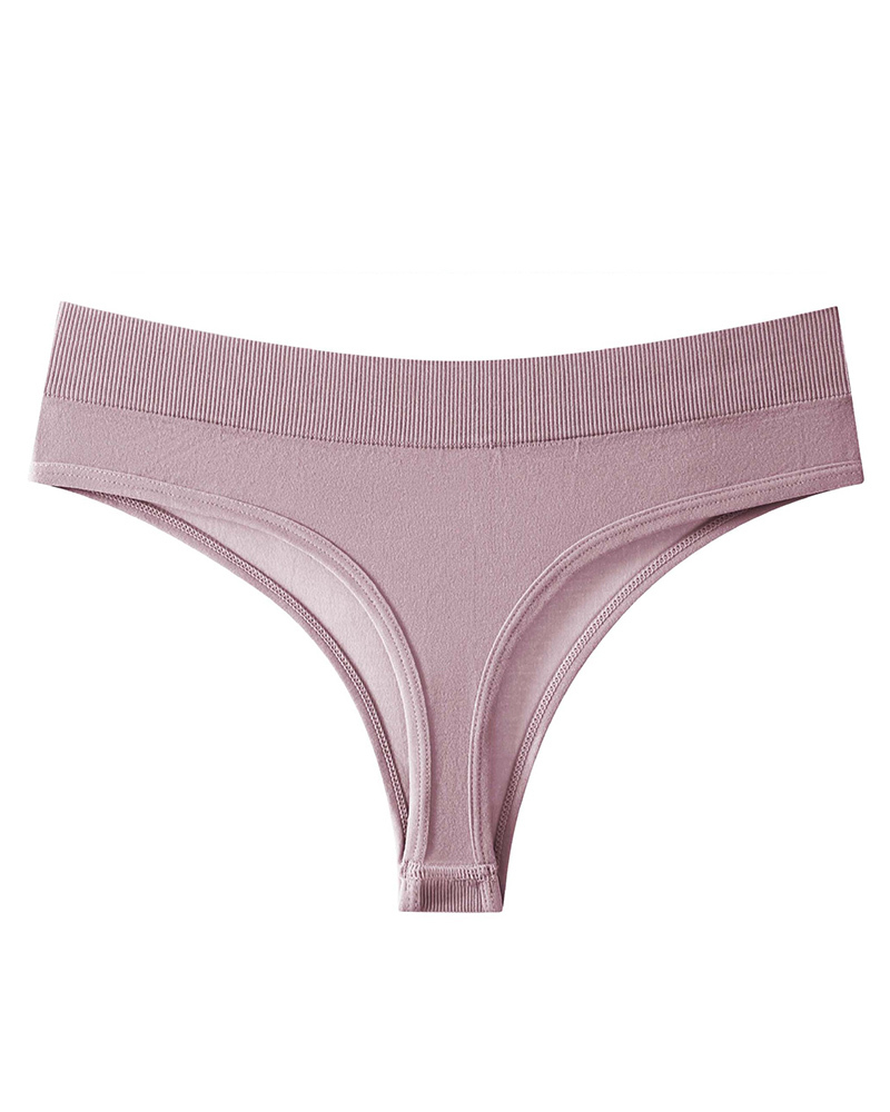 Sexy Invisible Sports Fitness Thong Briefs-Curvy-Faja