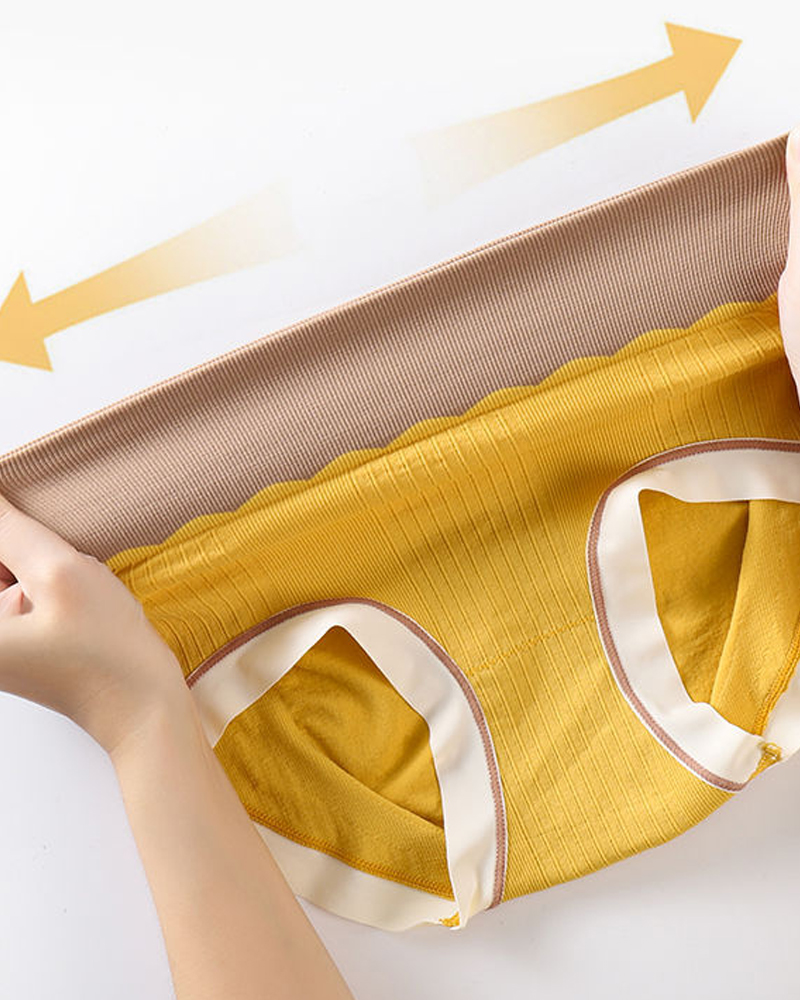 High Waisted Tummy Control And Hip Lifting Briefs