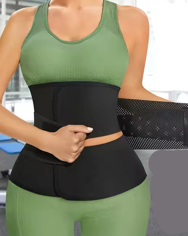 Sweat-Enhancing Waist Trainer for Shaping-Curvy-Faja