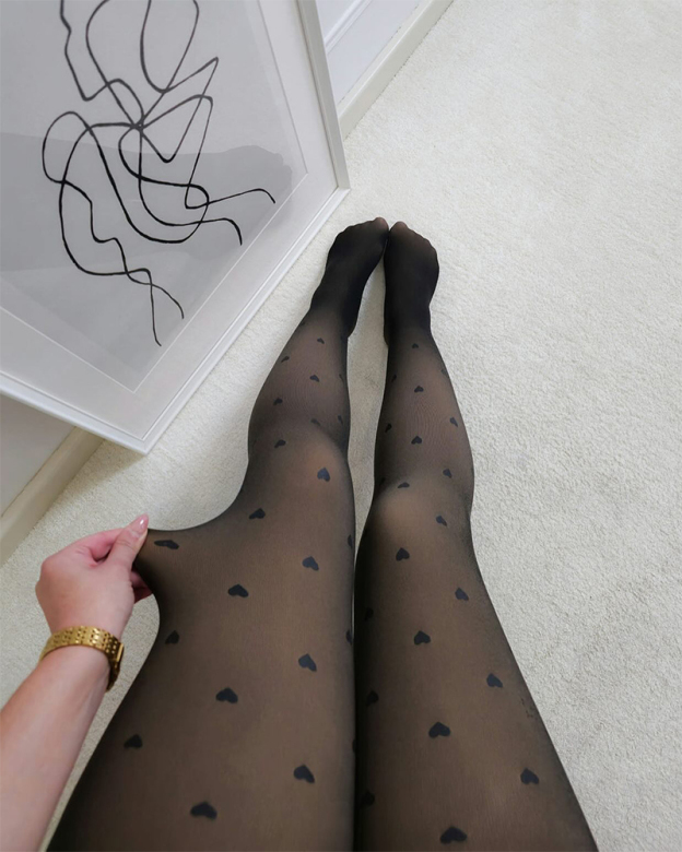 Printed Fleece Leggings-Curvy-Faja