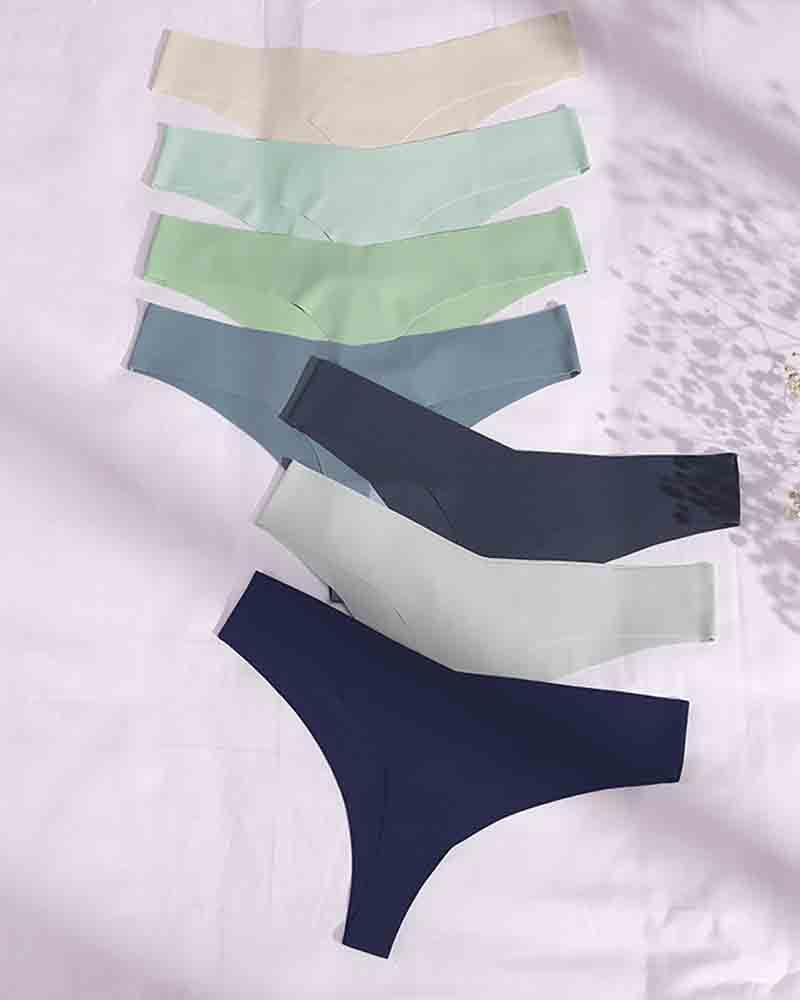 Ice Silk Seamless Sports Quick-Drying Underwear