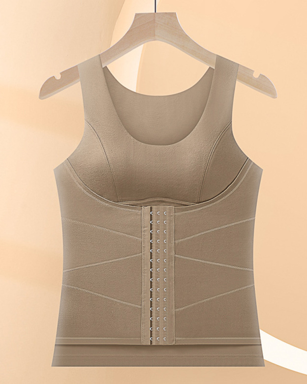 Derong Warm Body Breasted Shapewear Vest