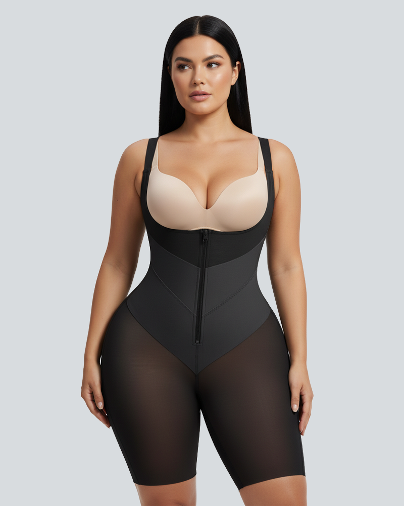 Open Bust Double V High Compression Tummy Control Stage 1 Shapewear（Pre-Sale）