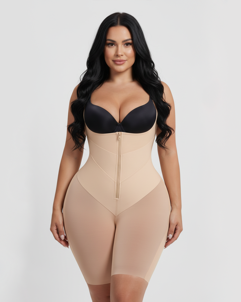 Open Bust Double V High Compression Tummy Control Stage 1 Shapewear（Pre-Sale）