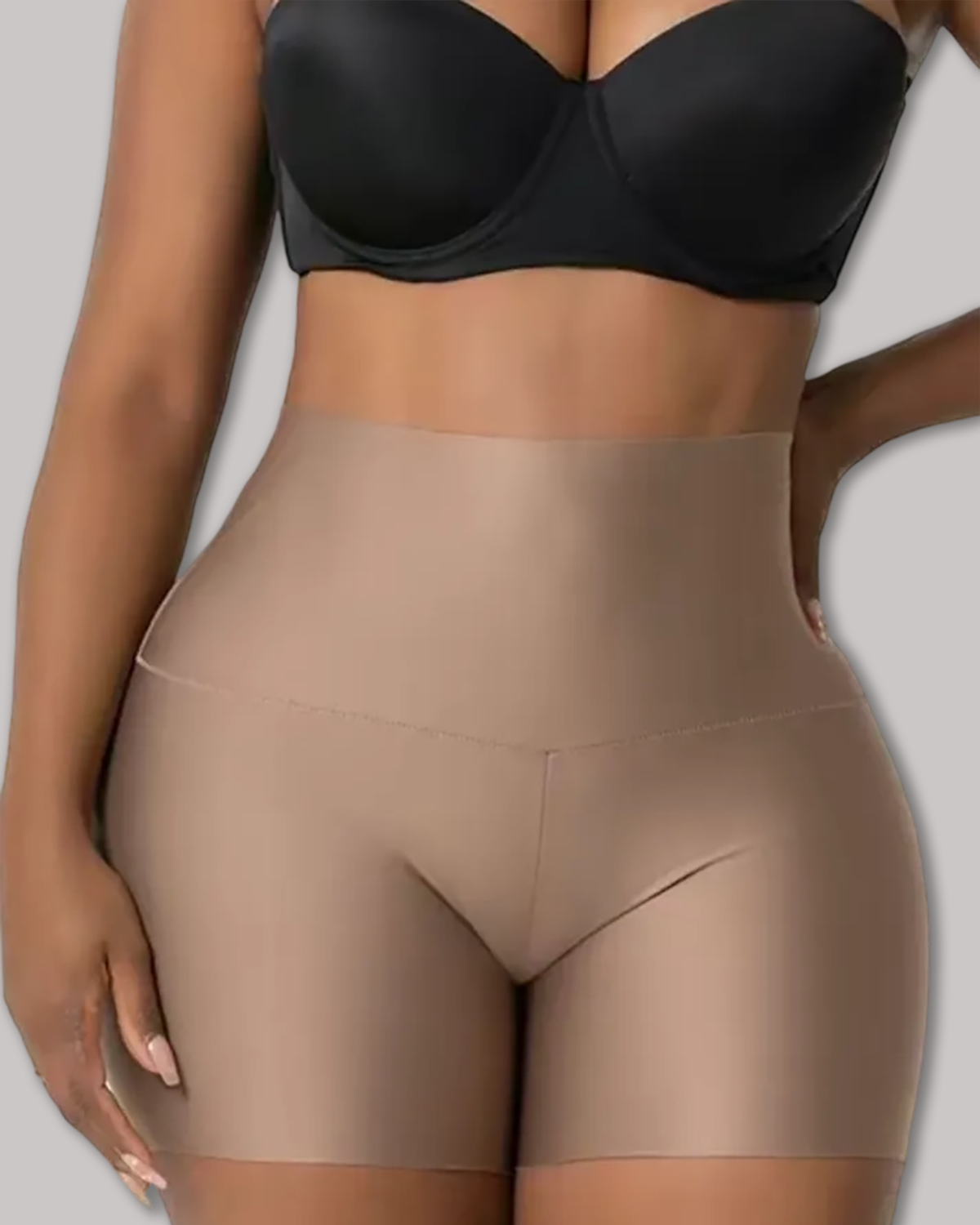 Women's Seamless High Waisted Shorts With Butt Lift