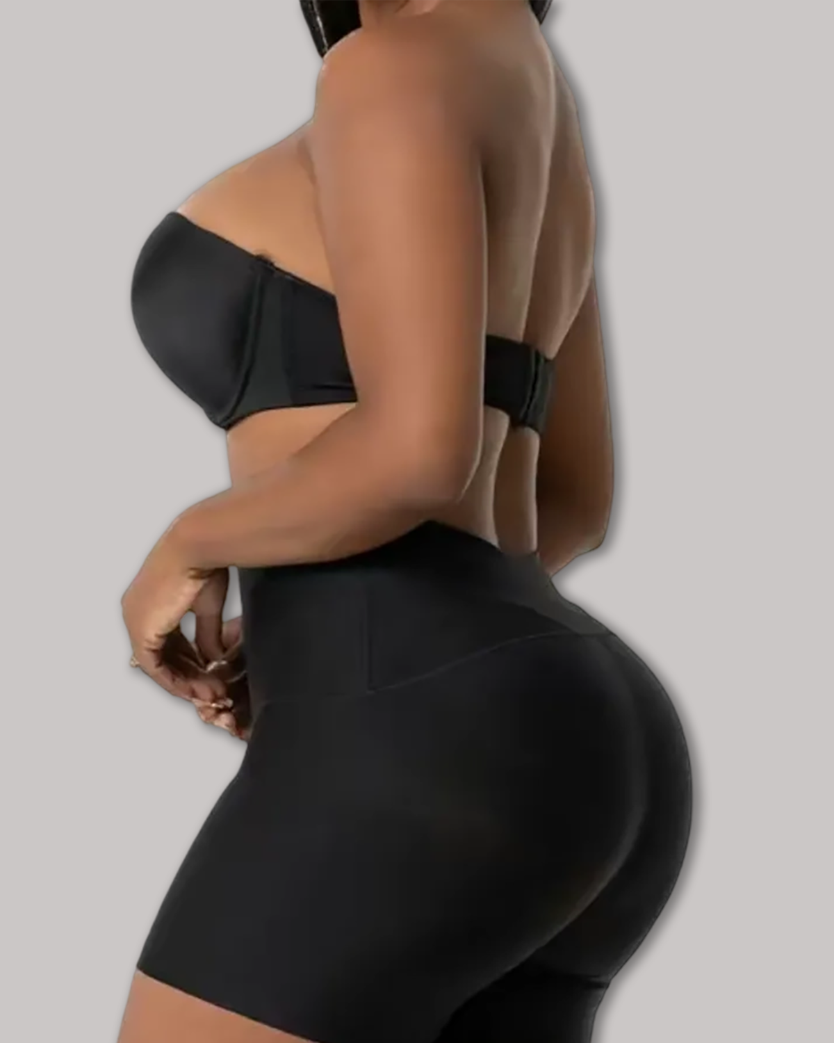 Women's Seamless High Waisted Shorts With Butt Lift