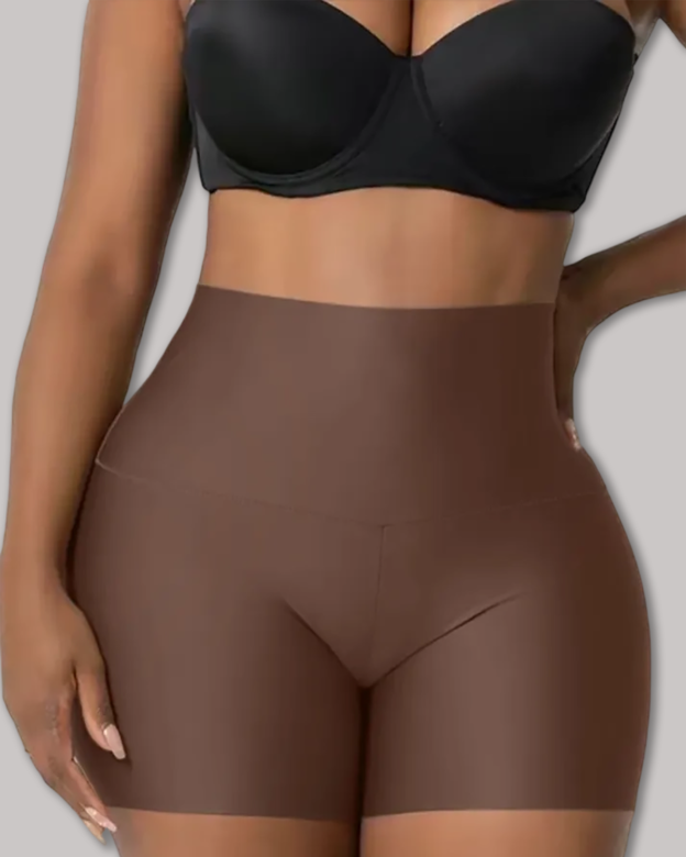 Women's Seamless High Waisted Shorts With Butt Lift