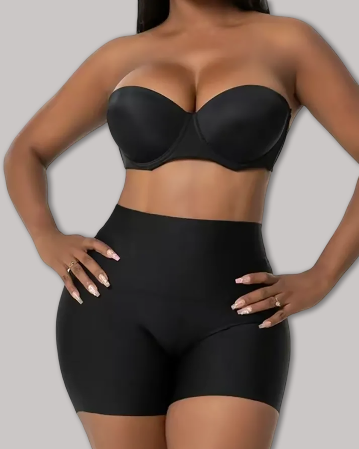 Women's Seamless High Waisted Shorts With Butt Lift