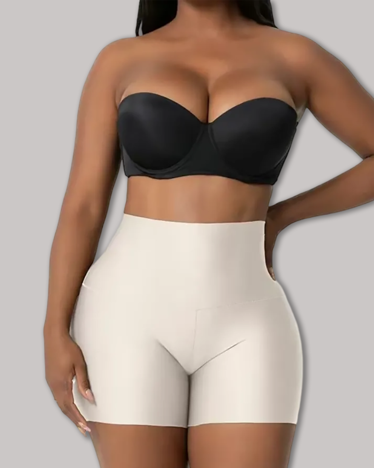 Women's Seamless High Waisted Shorts With Butt Lift