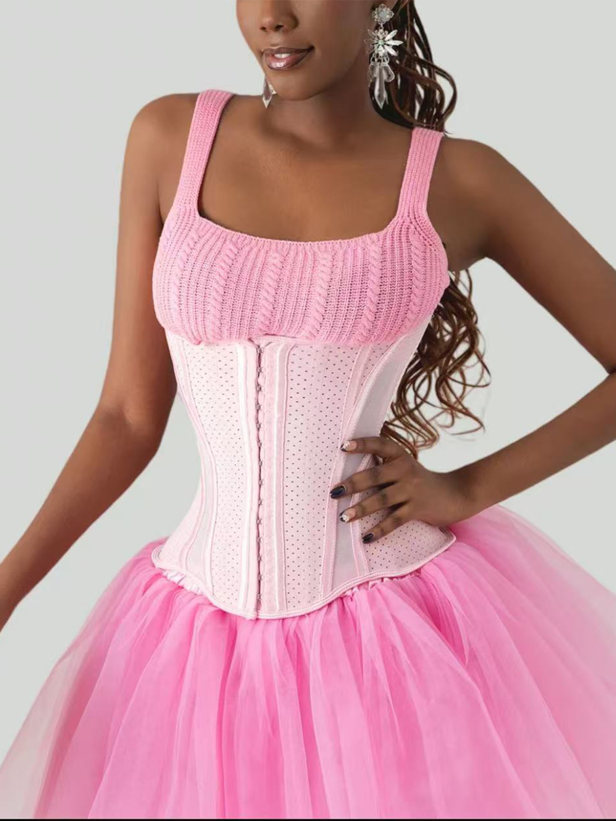 Women's Breathable Splicing Hourglass Waist Trainer（Pre-Sale）