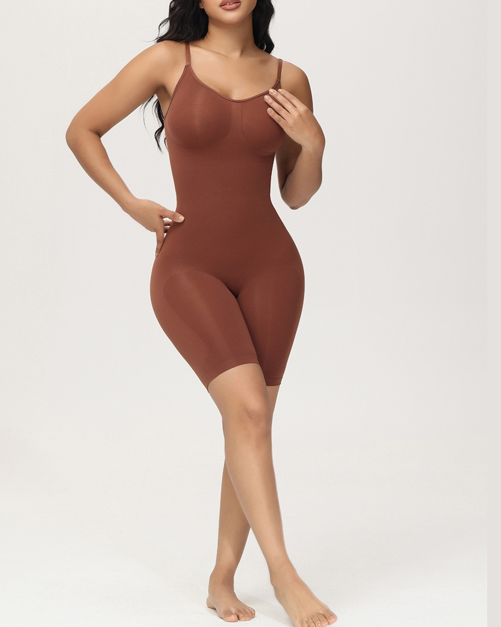 Curvyfaja Full Body Shapewear for Women Tummy Control Seamless Bodysuit