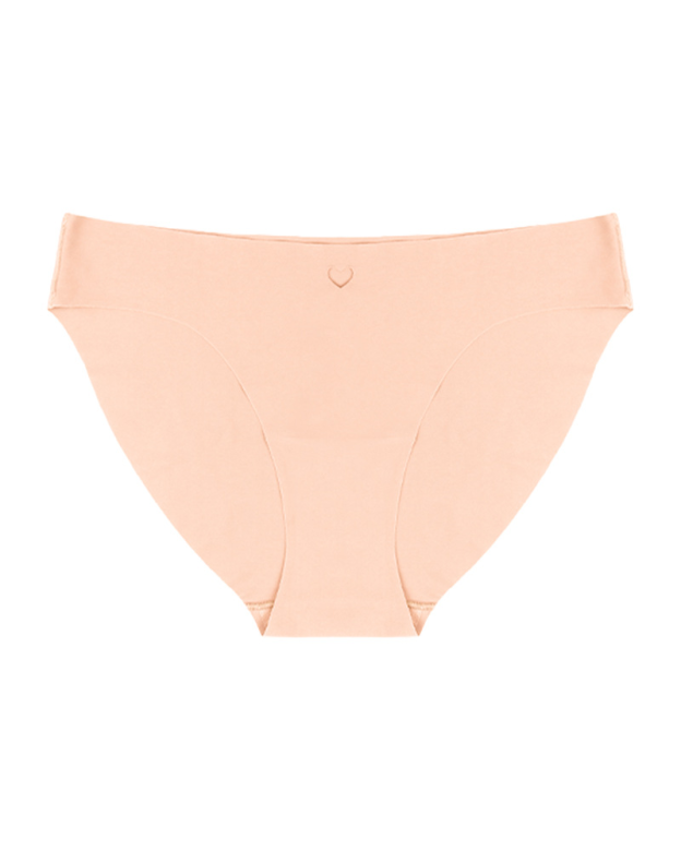 Heart-Shaped Seamless Breathable High-Elastic Ice Silk Low-Waisted Underwear