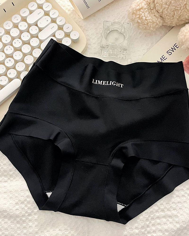 Ice Silk High Waist Tummy Control Briefs-Curvy-Faja