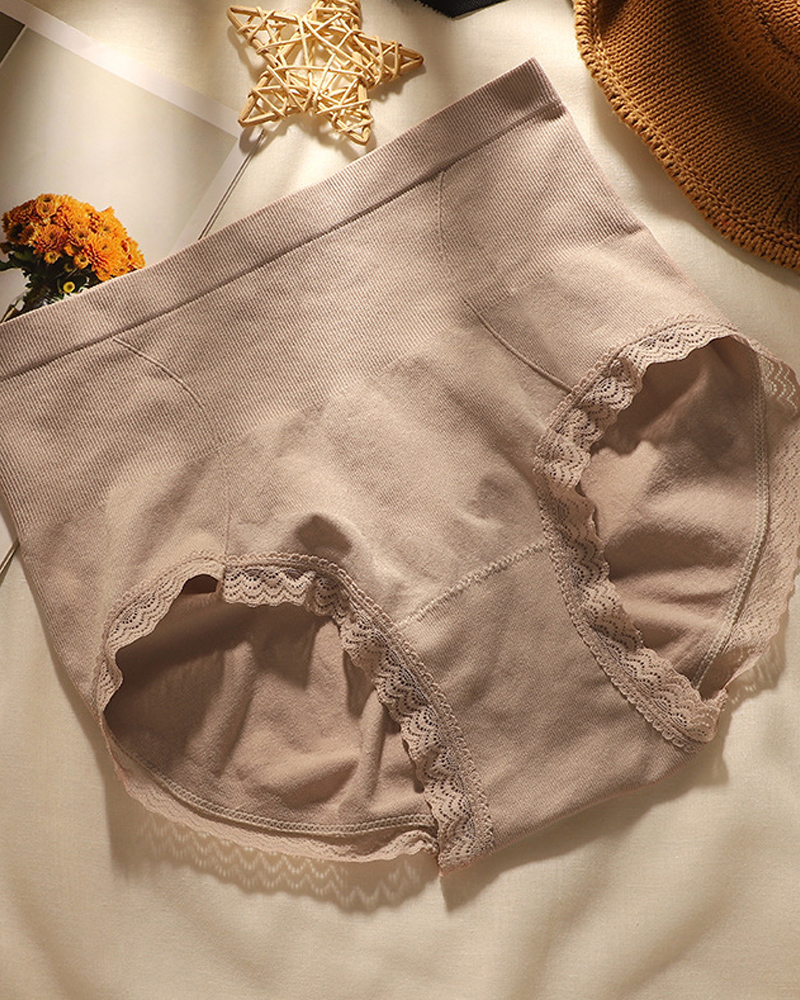 Graphene Seamless High Waist Briefs-Curvy-Faja