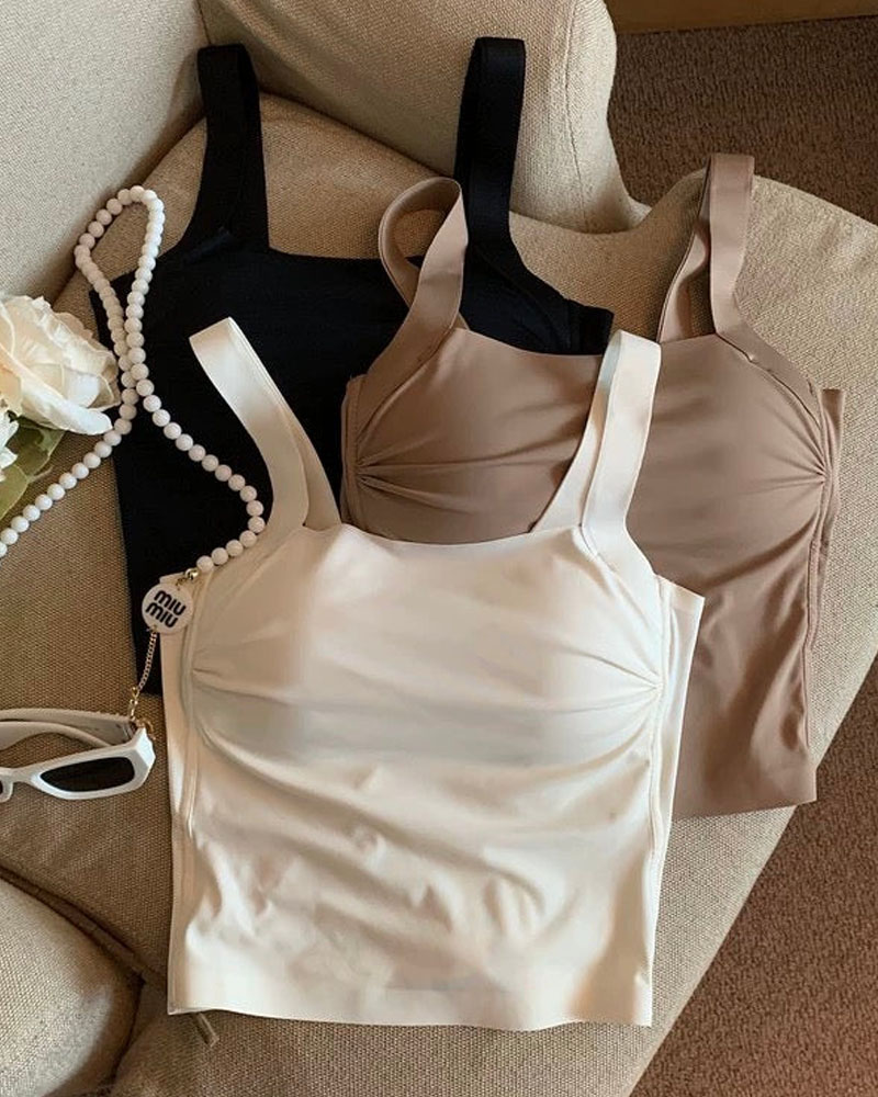 Slimming Vest With Chest Pads