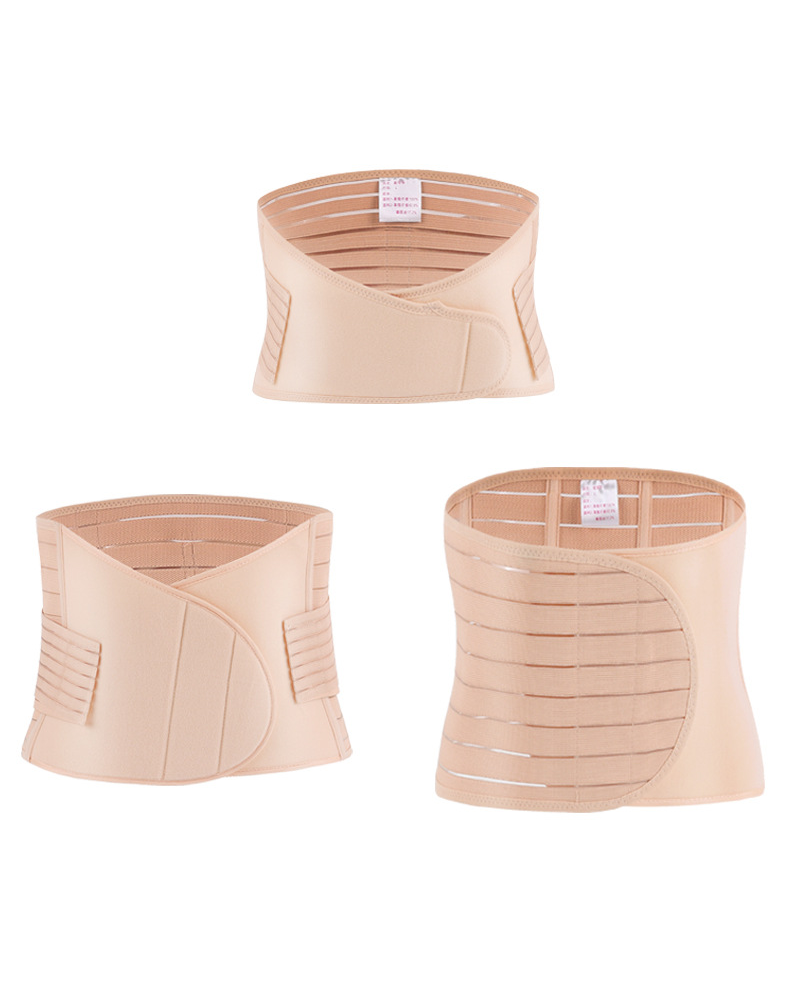 Postpartum Recovery Breathable Waist Support And Abdominal Binder Set