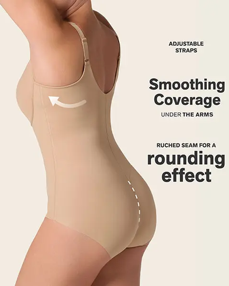 Seamless Comfort Push-Up Tummy Control One-Piece Shapewear Bodysuit（Pre-Sale）
