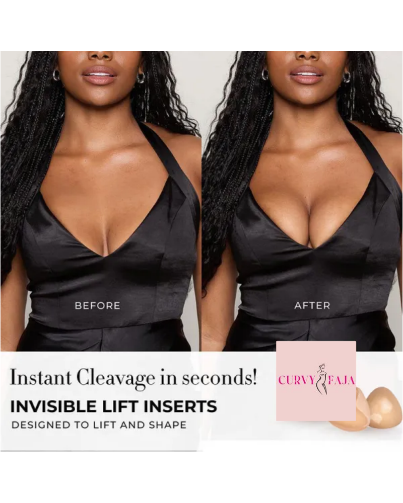 Invisible Lift - Sticky Fashion Bra Inserts Prevents Nipple Slips 