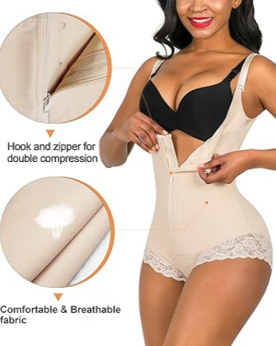 Shapewear Postpartum Tummy Control Body Shaper Butt Lifter-Curvy-Faja