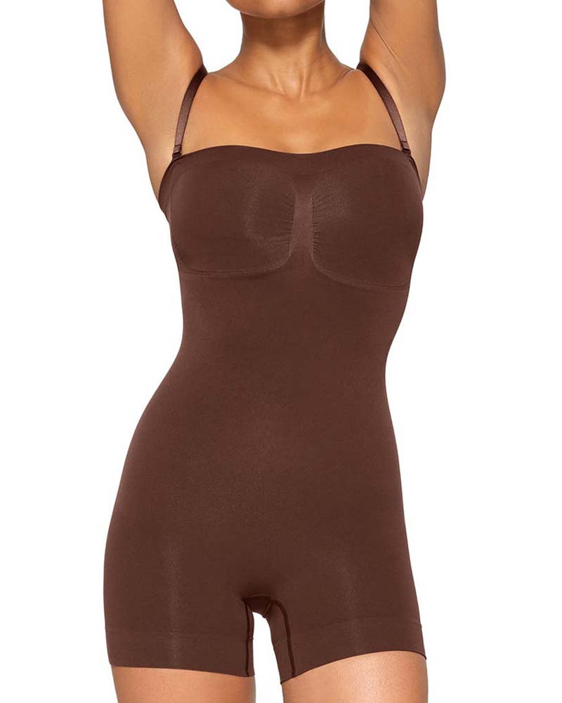 Slimming Bodypiece With Removable Shoulder Strap