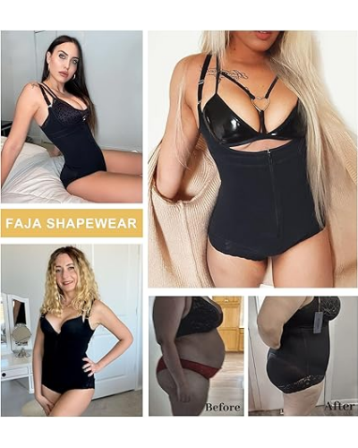 Shapewear Postpartum Tummy Control Body Shaper Butt Lifter-Curvy-Faja