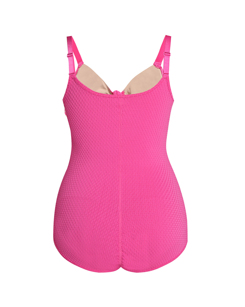 Butt Lifting Bodysuit Sleeveless Swim Shapewear 