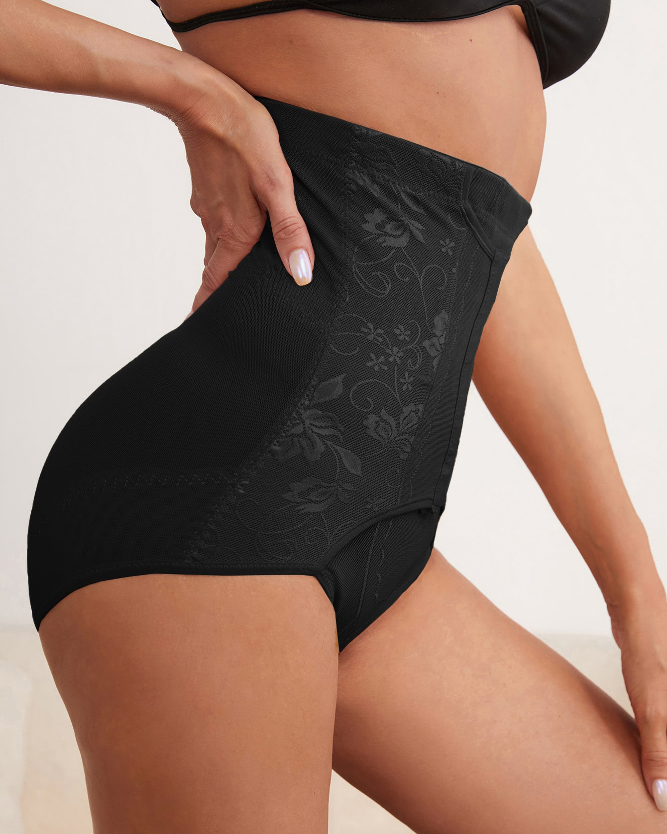 Buckle Front Shapewear Panty