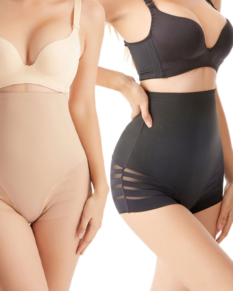 Anti-Slip Waistband Steel Bone Body Shaping Underwear