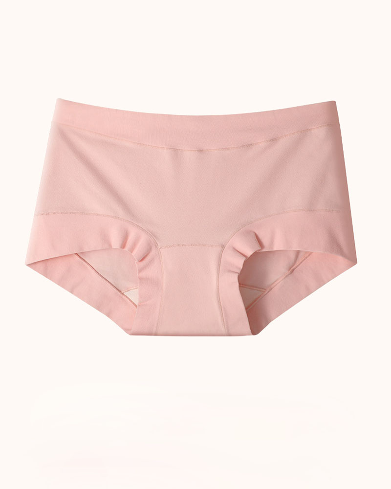 Long-Staple Cotton Antibacterial Mid-Rise Panties