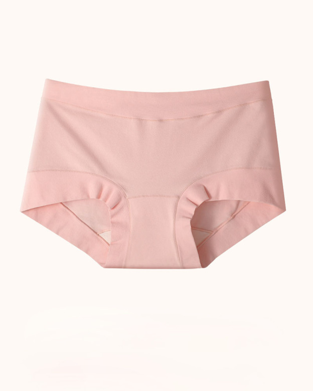 Long-Staple Cotton Antibacterial Mid-Rise Panties