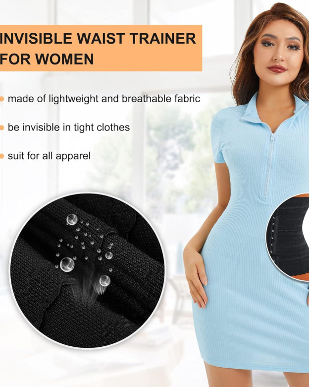 High-End Sports Fitness Belt Buckle Upgrade Waist Belt-Curvy-Faja