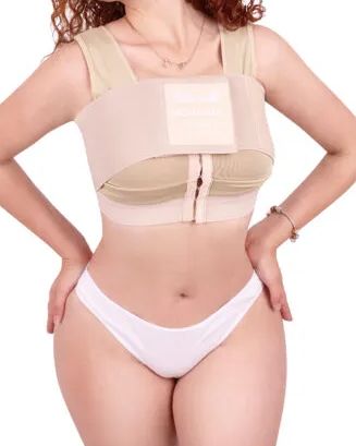 Womens' Front Closure Post-Surgery Posture Corrector Bra
