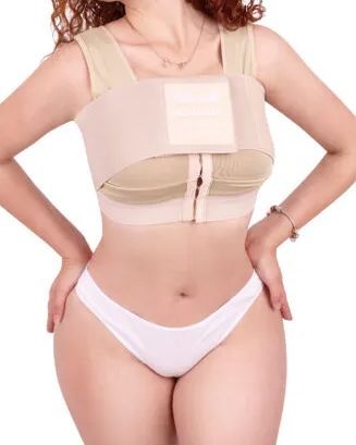 Womens' Front Closure Post-Surgery Posture Corrector Bra