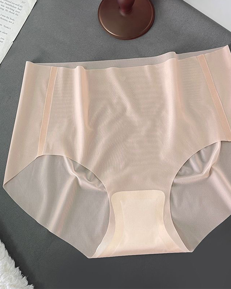 Seamless Ice Silk Mask Panties