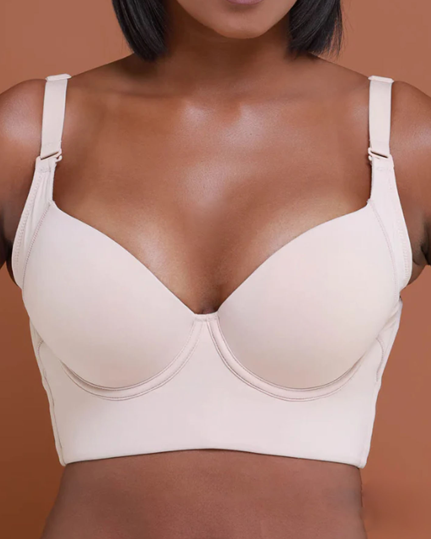 Bras for Women Full Coverage, Plus Size T-Shirt Bra Unlined Bra with Underwire (Pre-Sale)