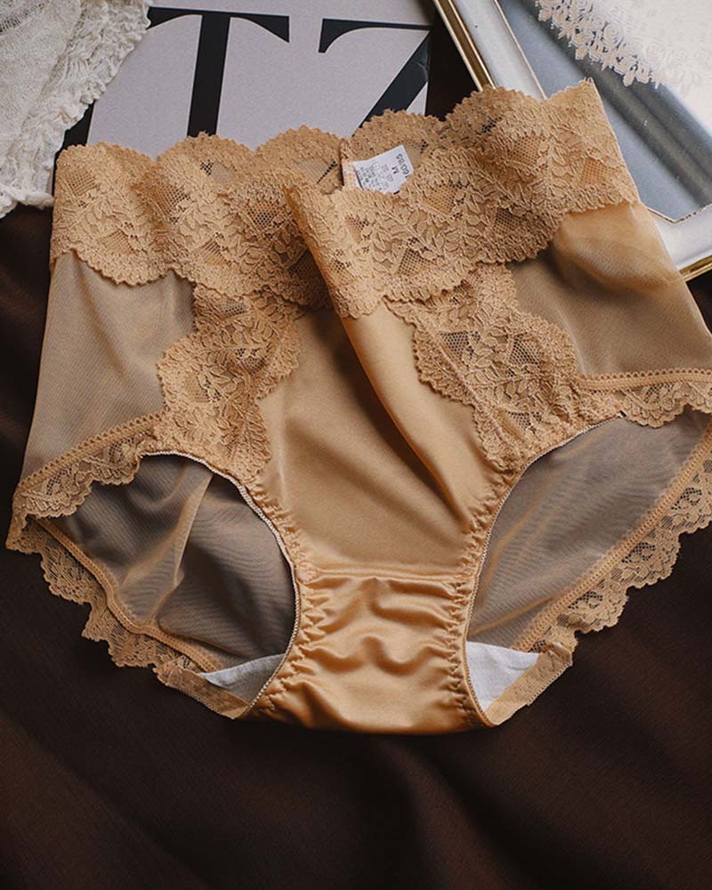 Satin Lace Panties