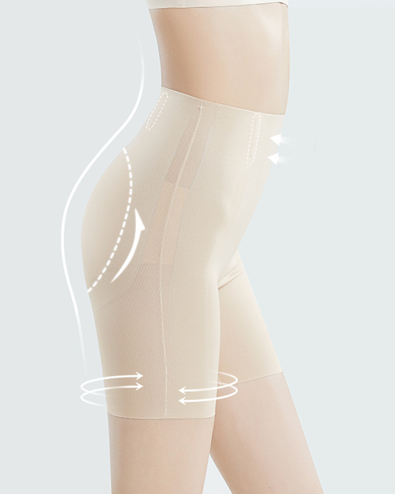 Seamless Butt Lifting High-Waist Shapewear Shorts