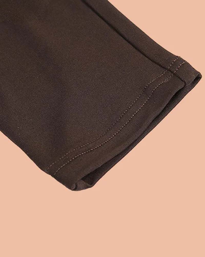 Low-Cut, Long-Sleeved Bodybuilding Jumpsuit