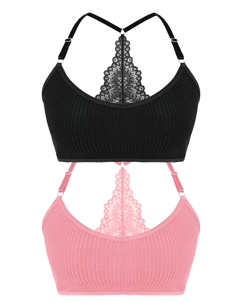 Adjustable Bra Vest With Double Shoulder Straps