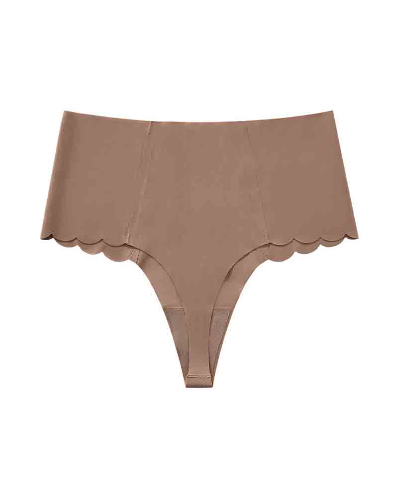 Seamless Wave Edge Invisible Women's Yoga Panties