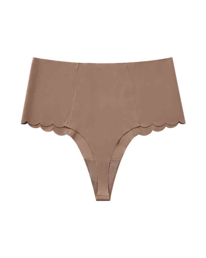 Seamless Wave Edge Invisible Women's Yoga Panties