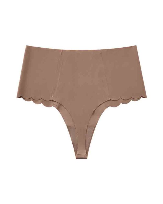 Seamless Wave Edge Invisible Women's Yoga Panties