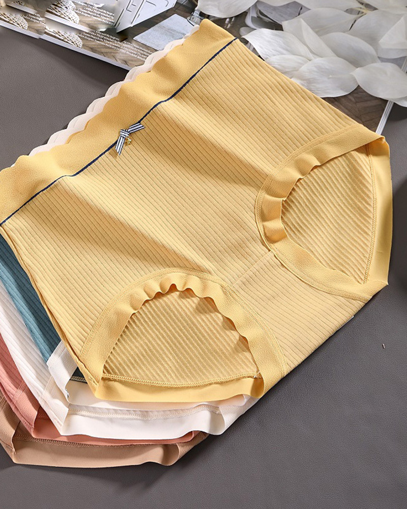 CURVY-FAJA | Mulberry Silk Antibacterial Crotch High Waist Seamless Tummy Control Underwear