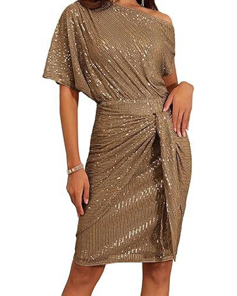 Women's Sequined Party Dress