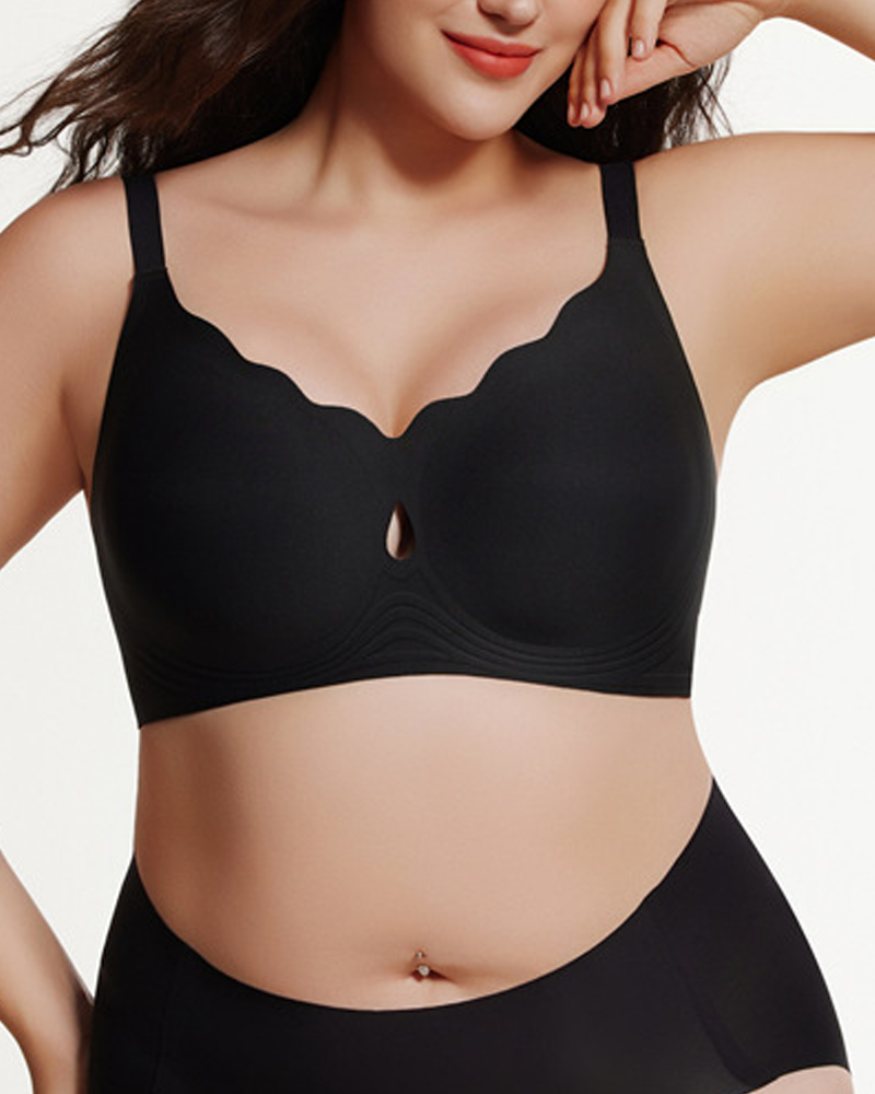 Wire-Free Push-Up Anti-Sagging Backless Bra