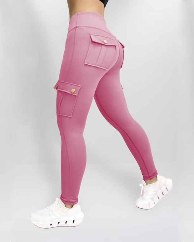 Pocket Cargo High-Elastic Fitness Pants