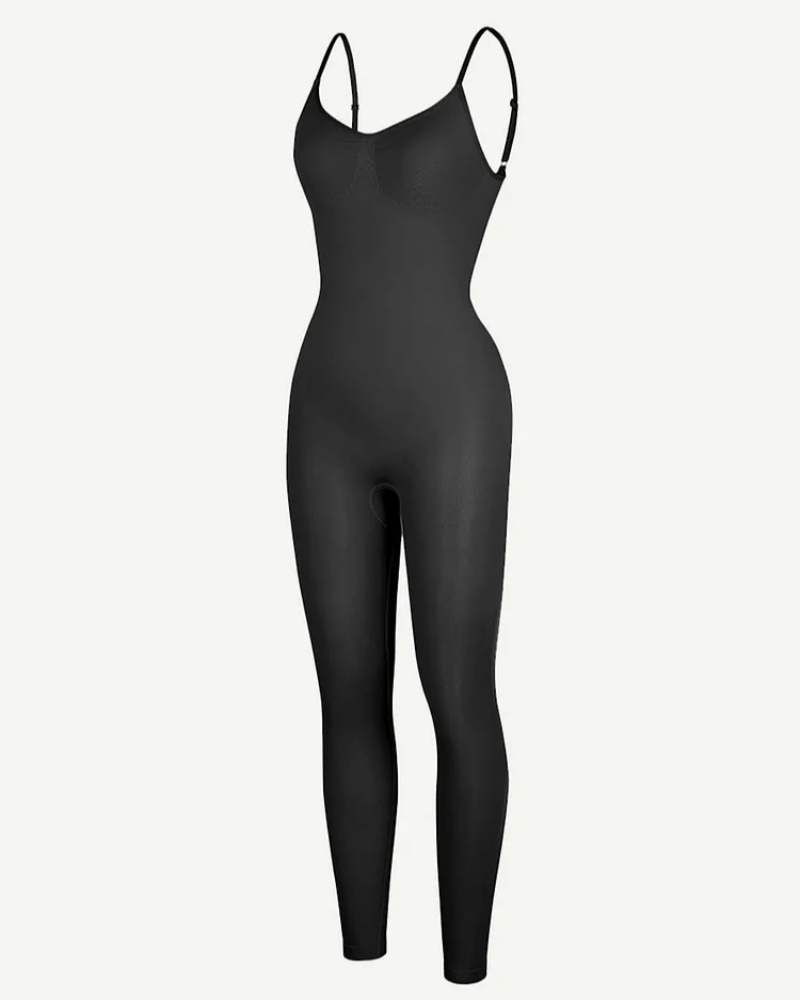 Seamless Breast Support Waist and Abdomen Shaping Mid Thigh Body Shaper-Curvy-Faja