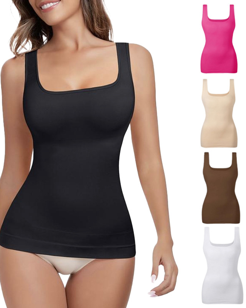 Tummy Control Body Shaping Vest Top