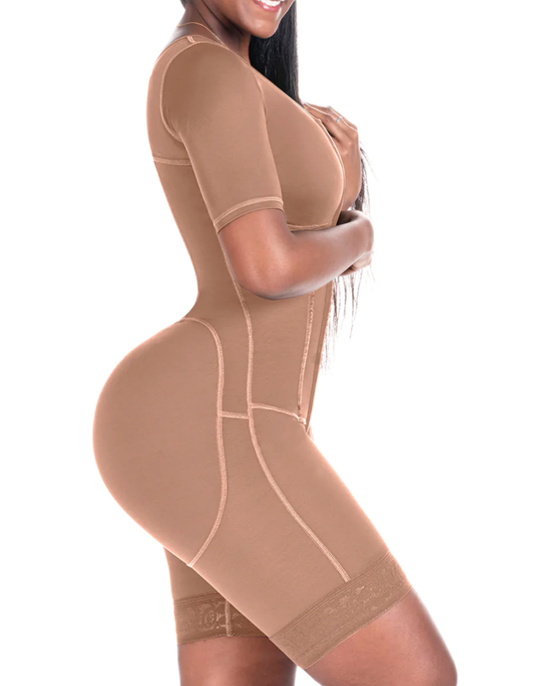 Shapewear for Women Tummy Control Fajas Waist Trainer Bodysuits Butt Lifter Upper Arm Compression Shaper