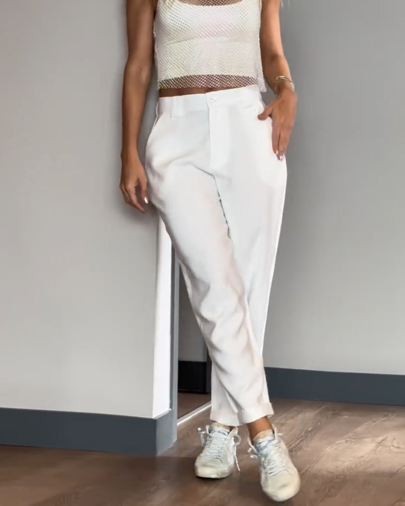 Loose Casual Carrot Pants Harem Pants-Curvy-Faja